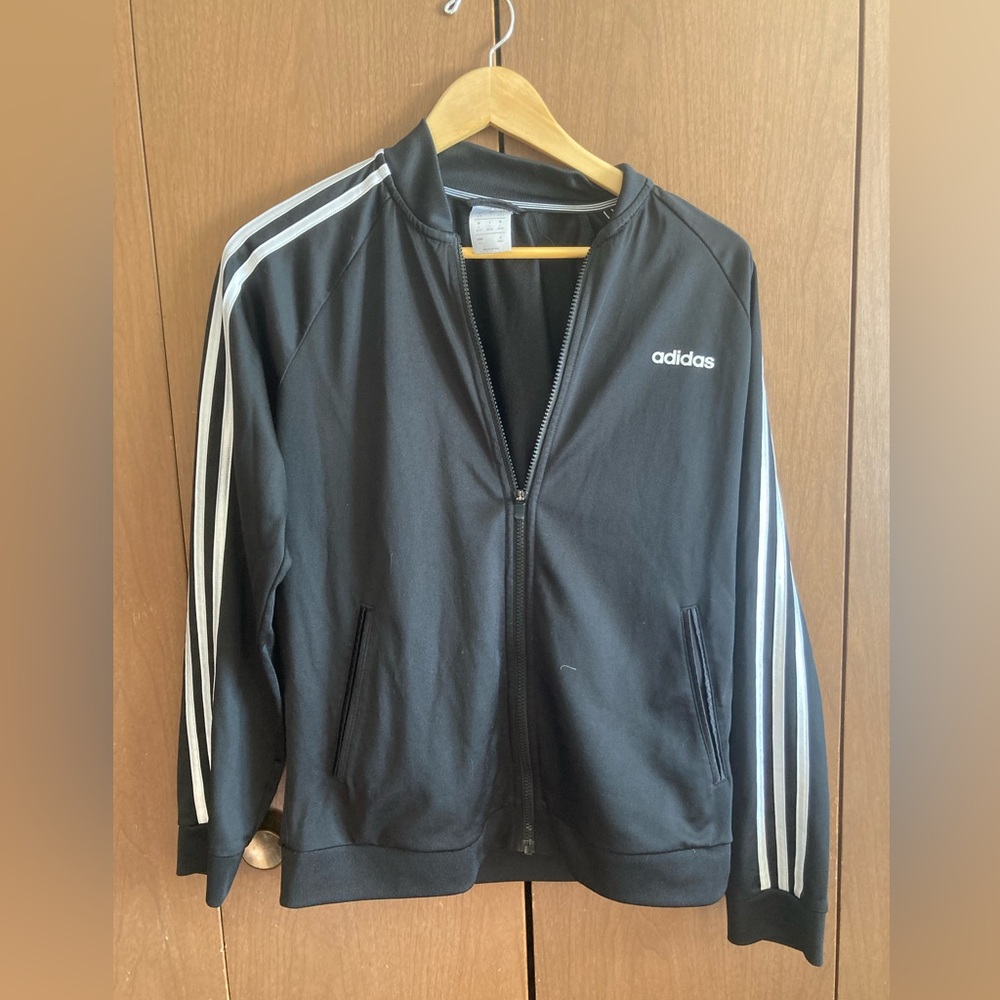 Adidas track suit jacket size L